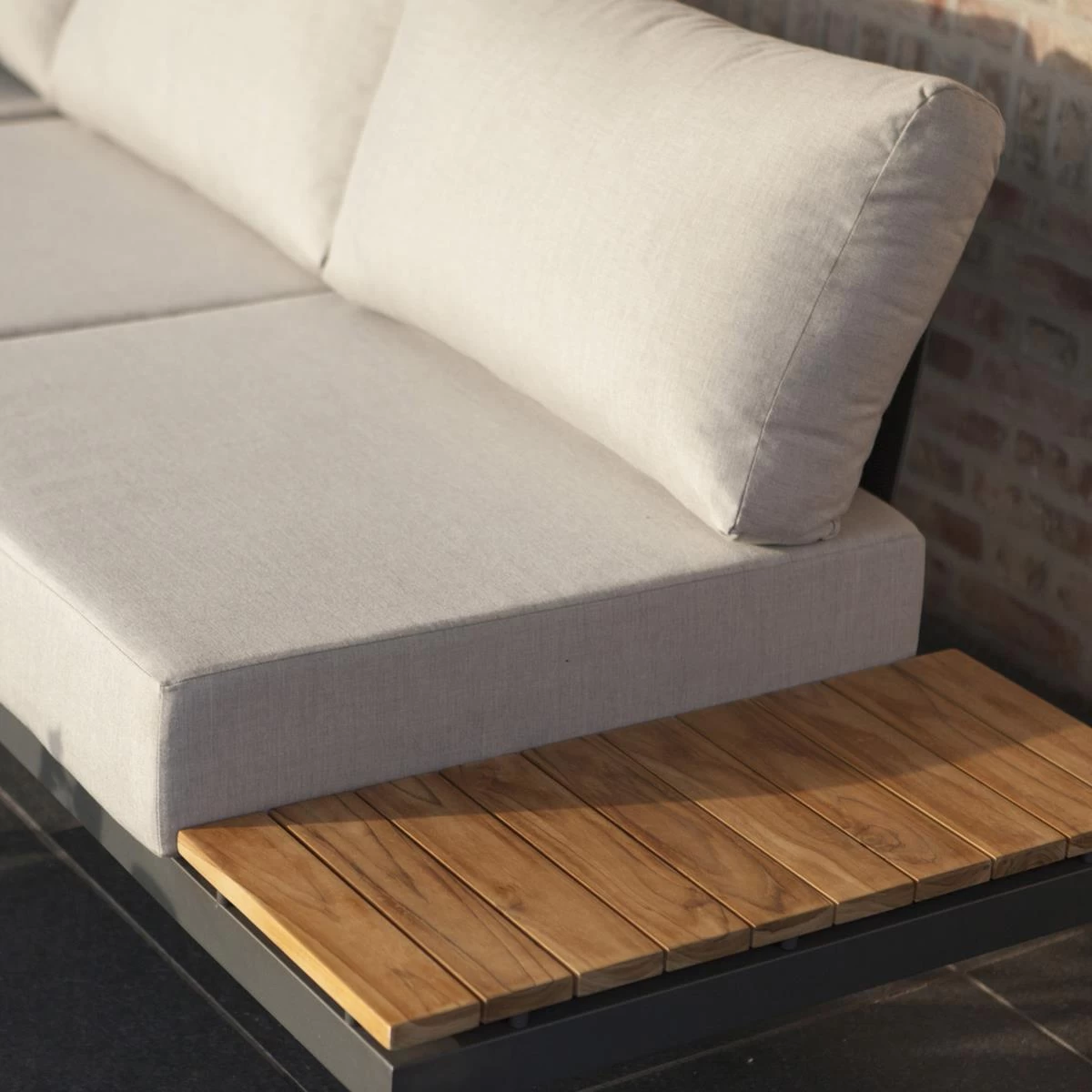 Exotan Villa All Weather Loungeset Met Hoekbank - Afbeelding 6