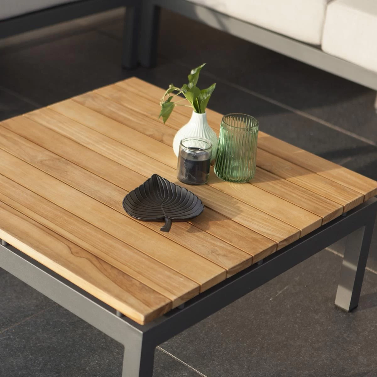 Exotan Villa All Weather Loungeset Met Hoekbank - Afbeelding 7