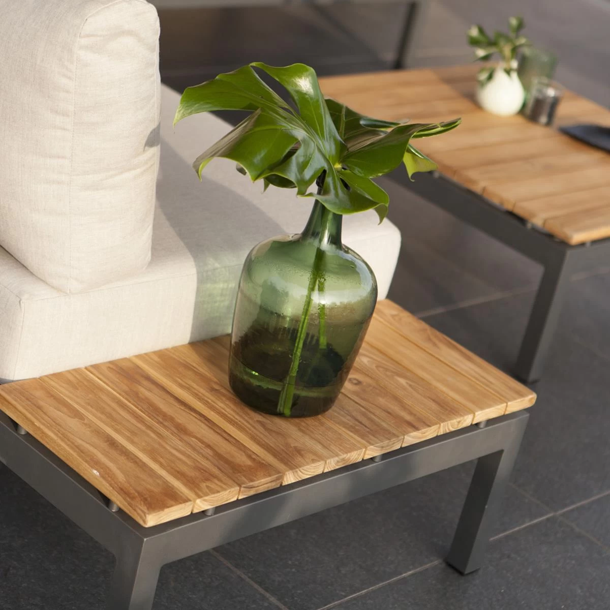 Exotan Villa All Weather Loungeset Met Hoekbank - Afbeelding 8