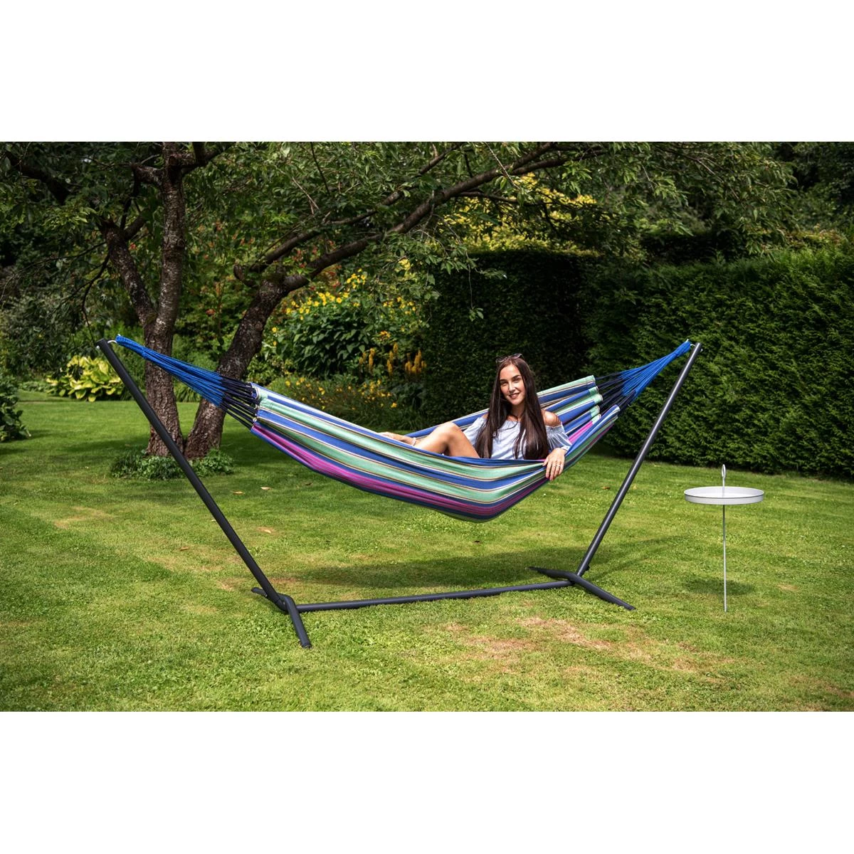 Tropilex® Hangmatstandaard Eénpersoons Easy Zwart - Afbeelding 3