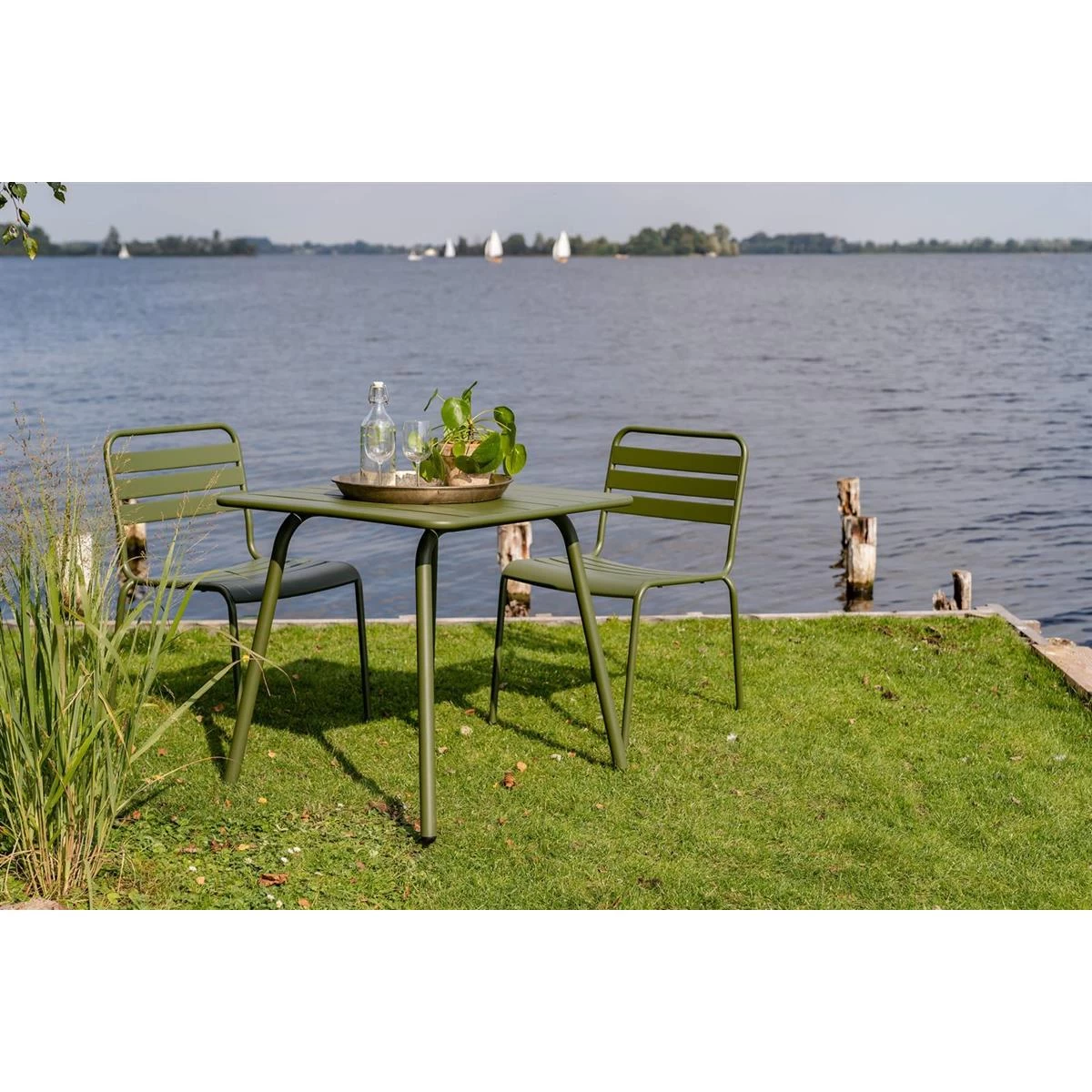 MaximaVida Max 80 Cm Olijfgroene Tuinset - Afbeelding 4