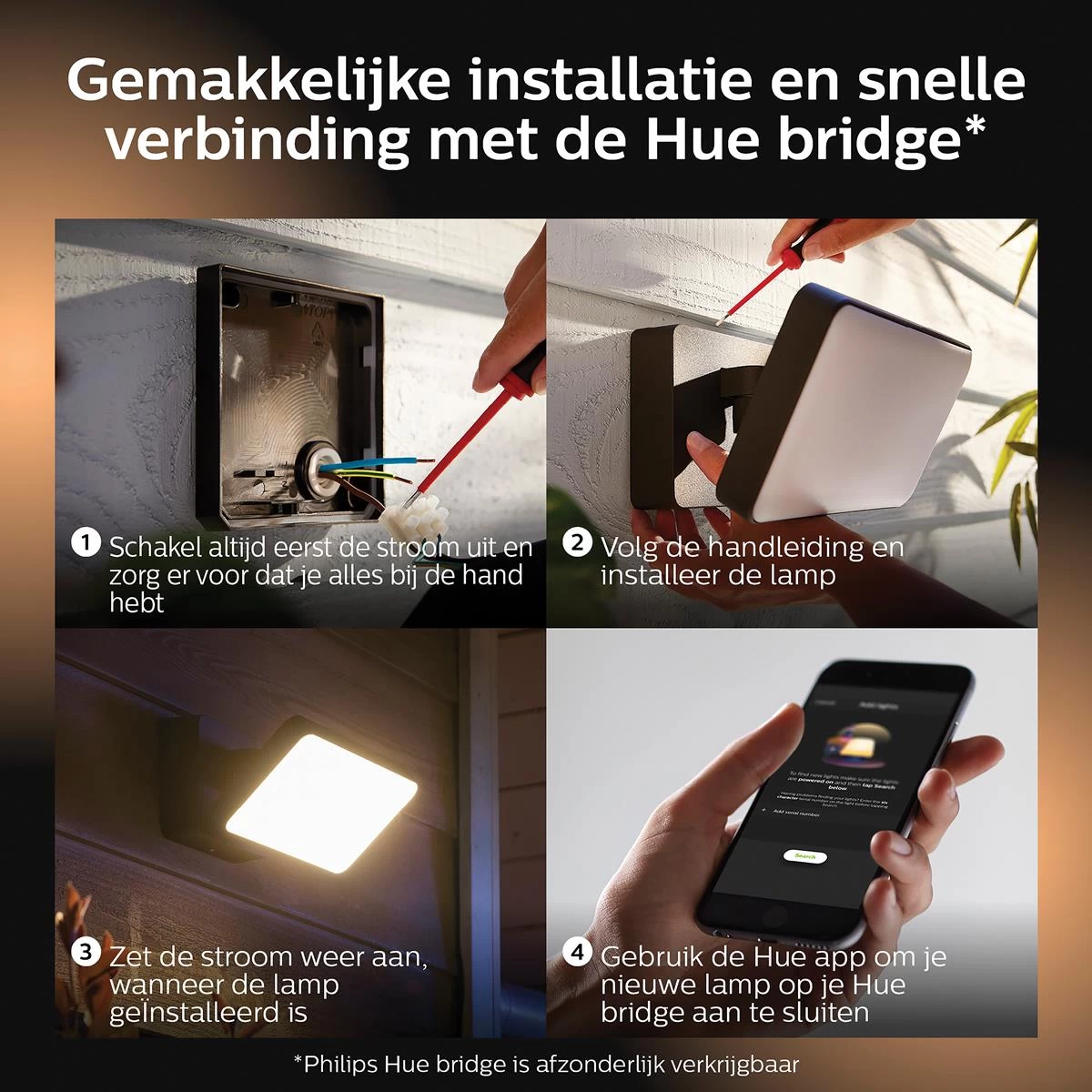 Philips Hue Welkom Schijnwerper - Afbeelding 6