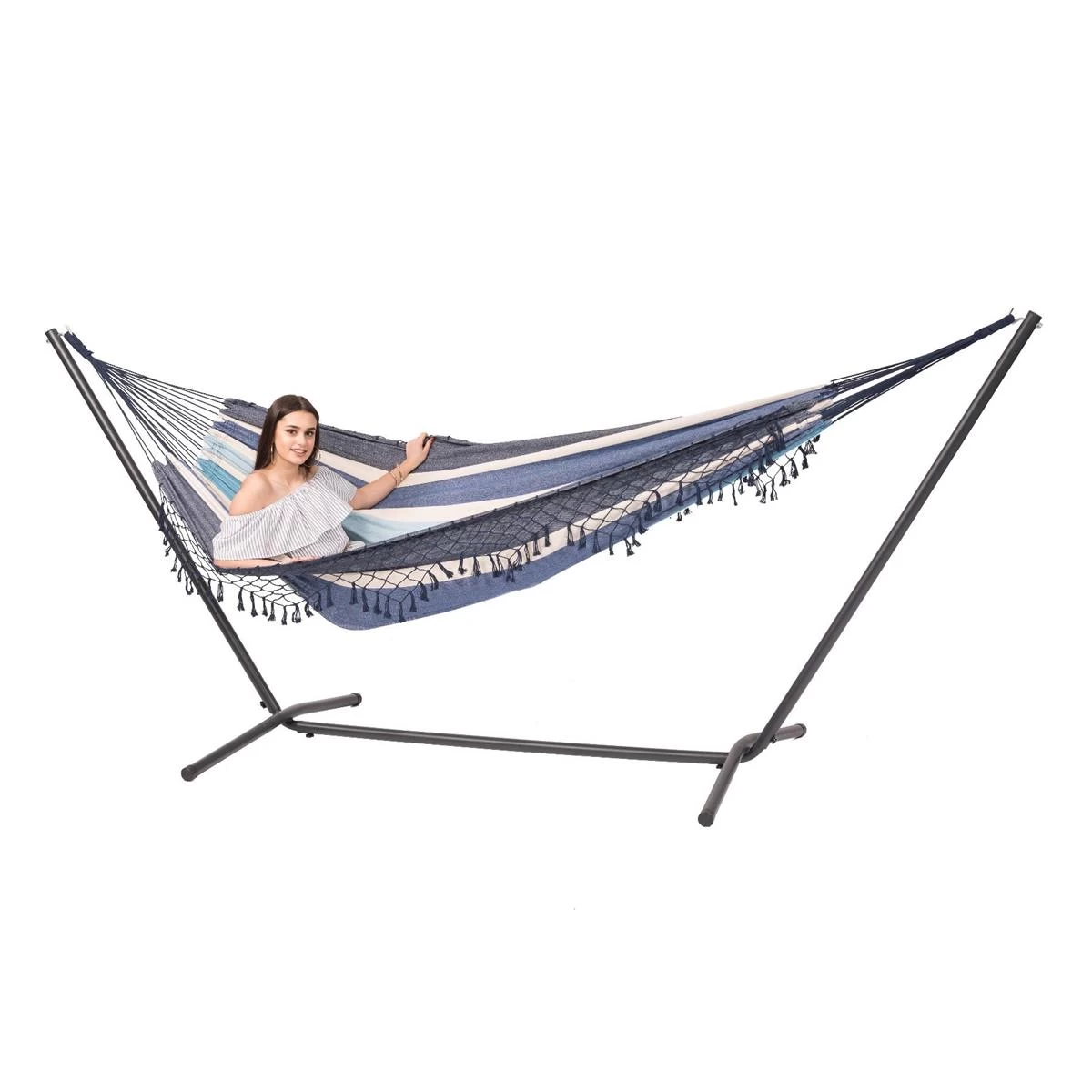 Tropilex® Hangmatstandaard Familie Easy Zwart - Afbeelding 3