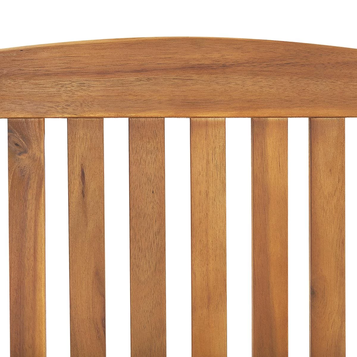 Beliani - JAVA - Bistroset Voor 2 - Rood - Acaciahout - Afbeelding 9