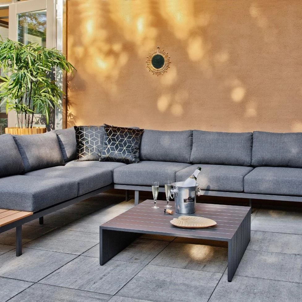 Exotan Bari Platform Loungeset - Grijs - Afbeelding 2