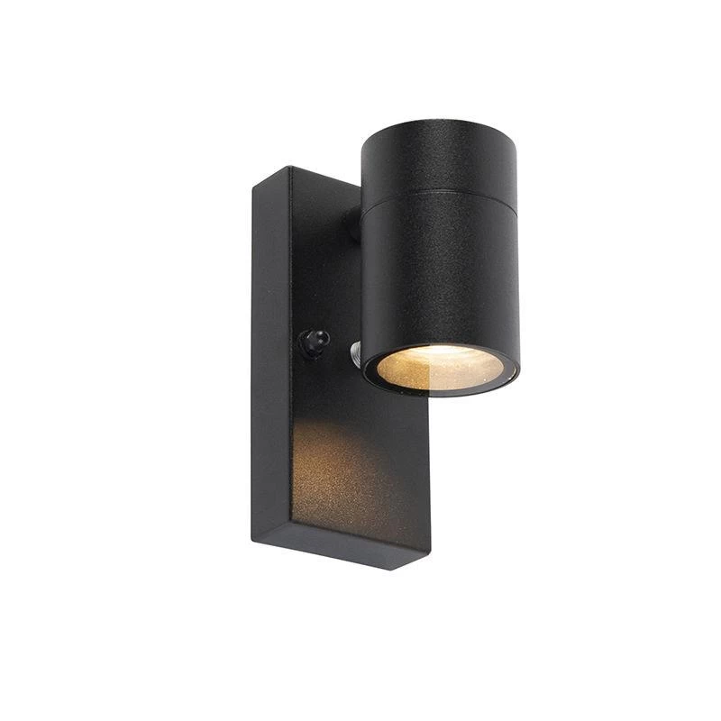 Ylumen Buitenlamp Sense Incl. LED 1 Lichts Dag Nacht Sensor Zwart