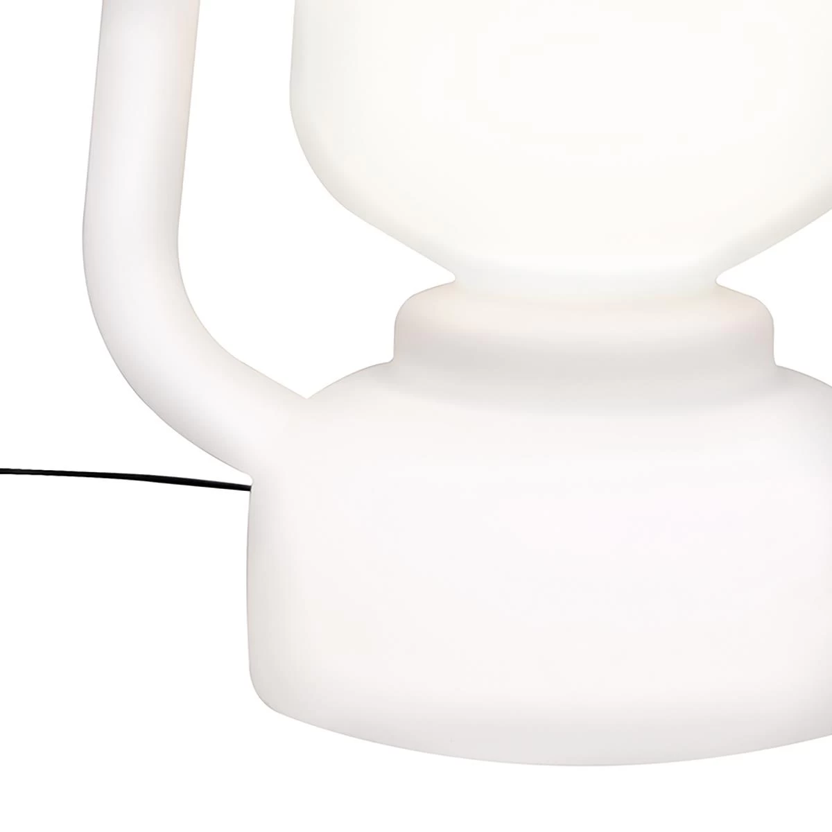 QAZQA Smart Vloerlamp Wit 110 Cm Incl. Wifi G95 - Storm Extra Large - Afbeelding 8