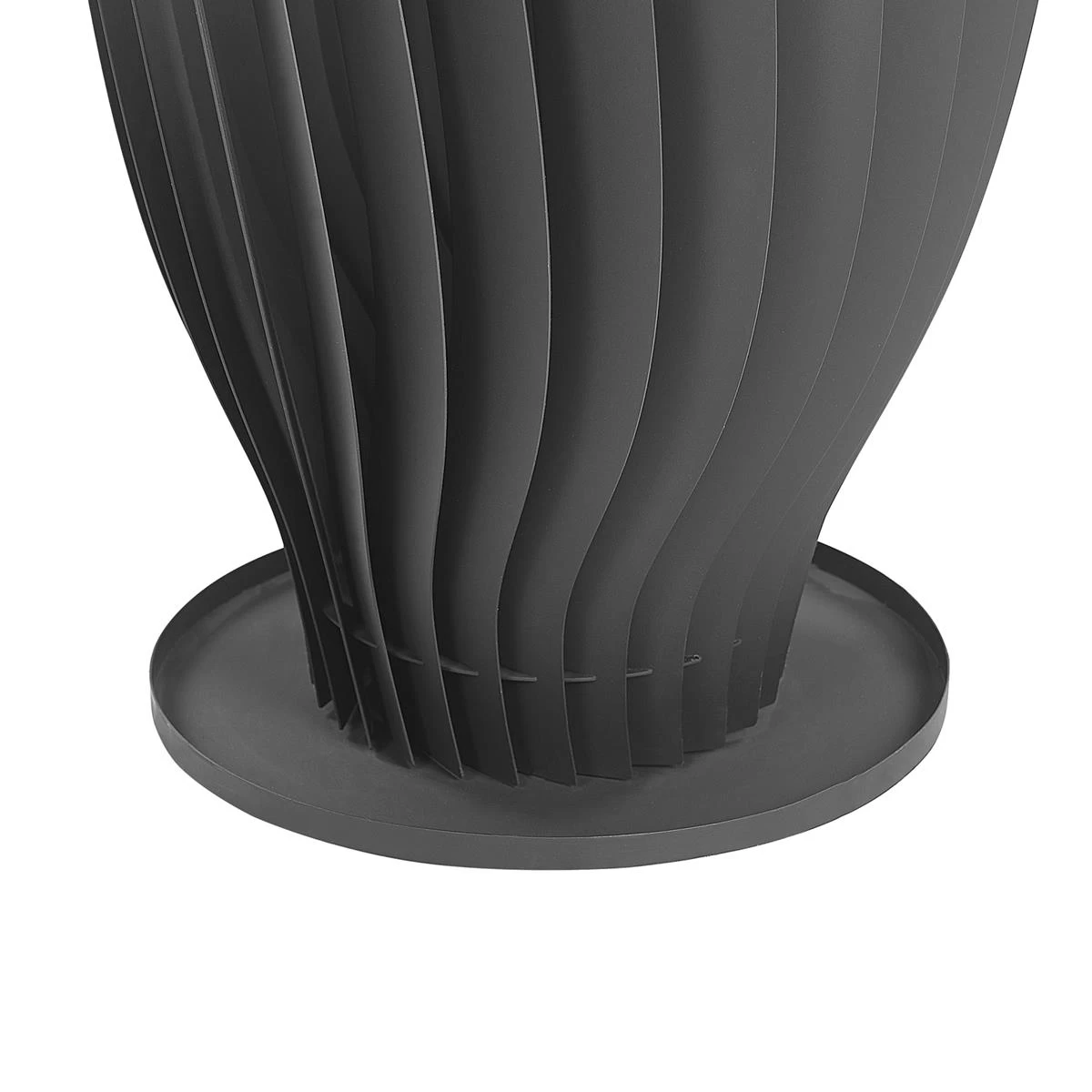 Beliani - KEDIRI - Vuurkorf - Zwart - Staal - Afbeelding 6