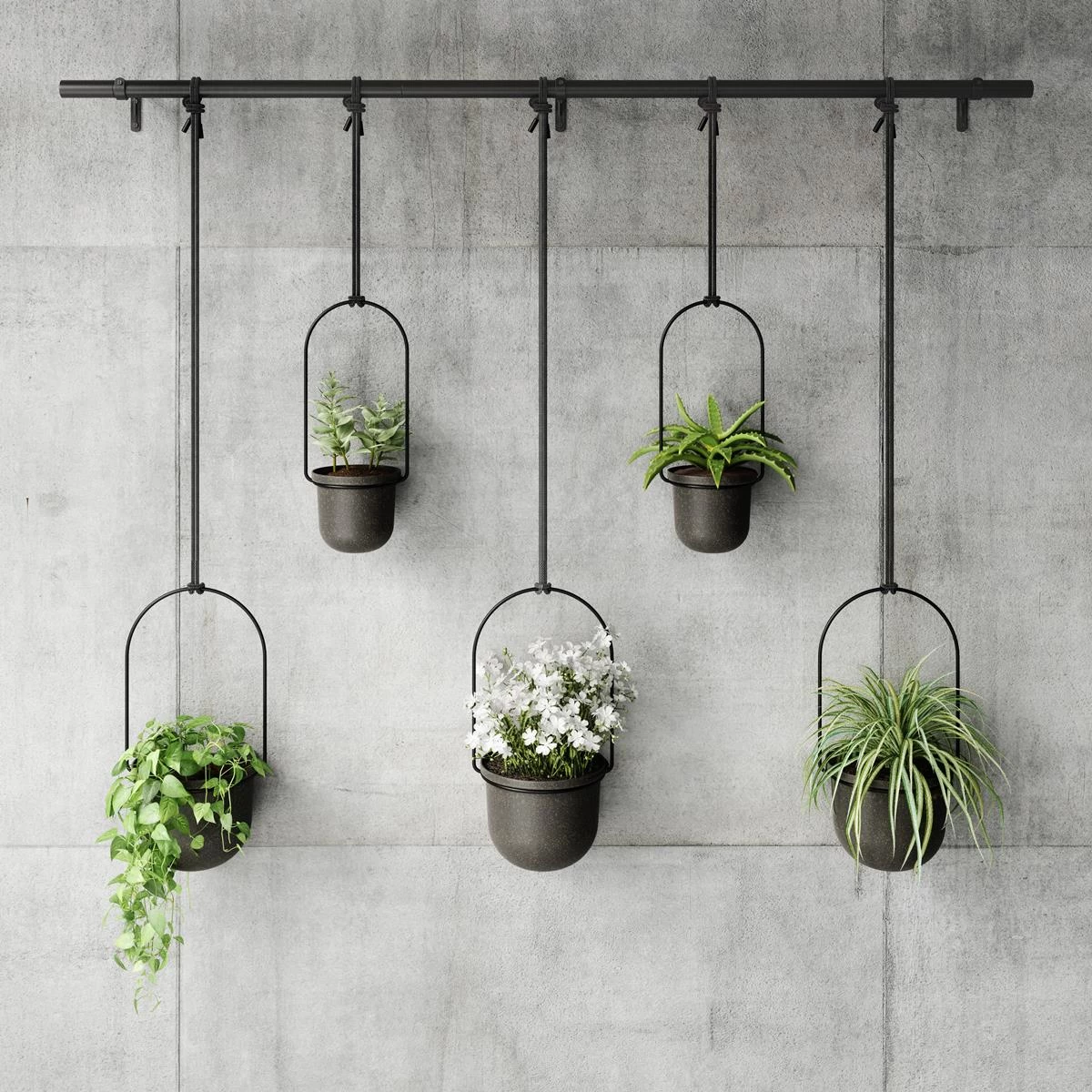 Umbra Triflora Hangende Bloempotten 5 - Afbeelding 8