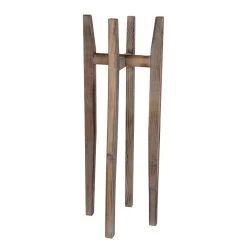 Mica Decorations Ascot Plantenstandaard L33 X B33 X H89 Cm Lichtbruin