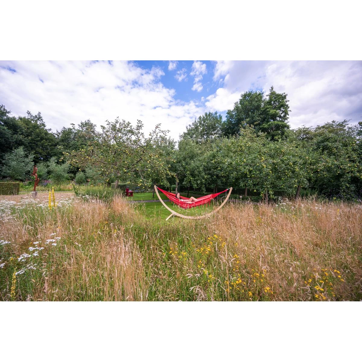 Tropilex® Hangmat Eénpersoons Bonaire Fire Rood - Afbeelding 7