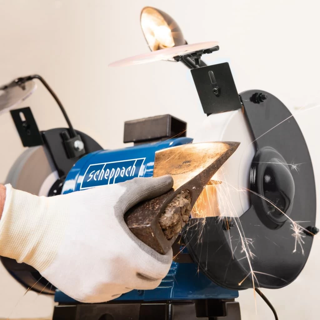 Scheppach Slijp-|polijstmachine BG200AL 550 W - Afbeelding 5