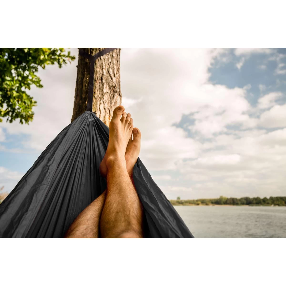 Tropilex® Reishangmat Eénpersoons Mosquito Black Zwart - Afbeelding 3