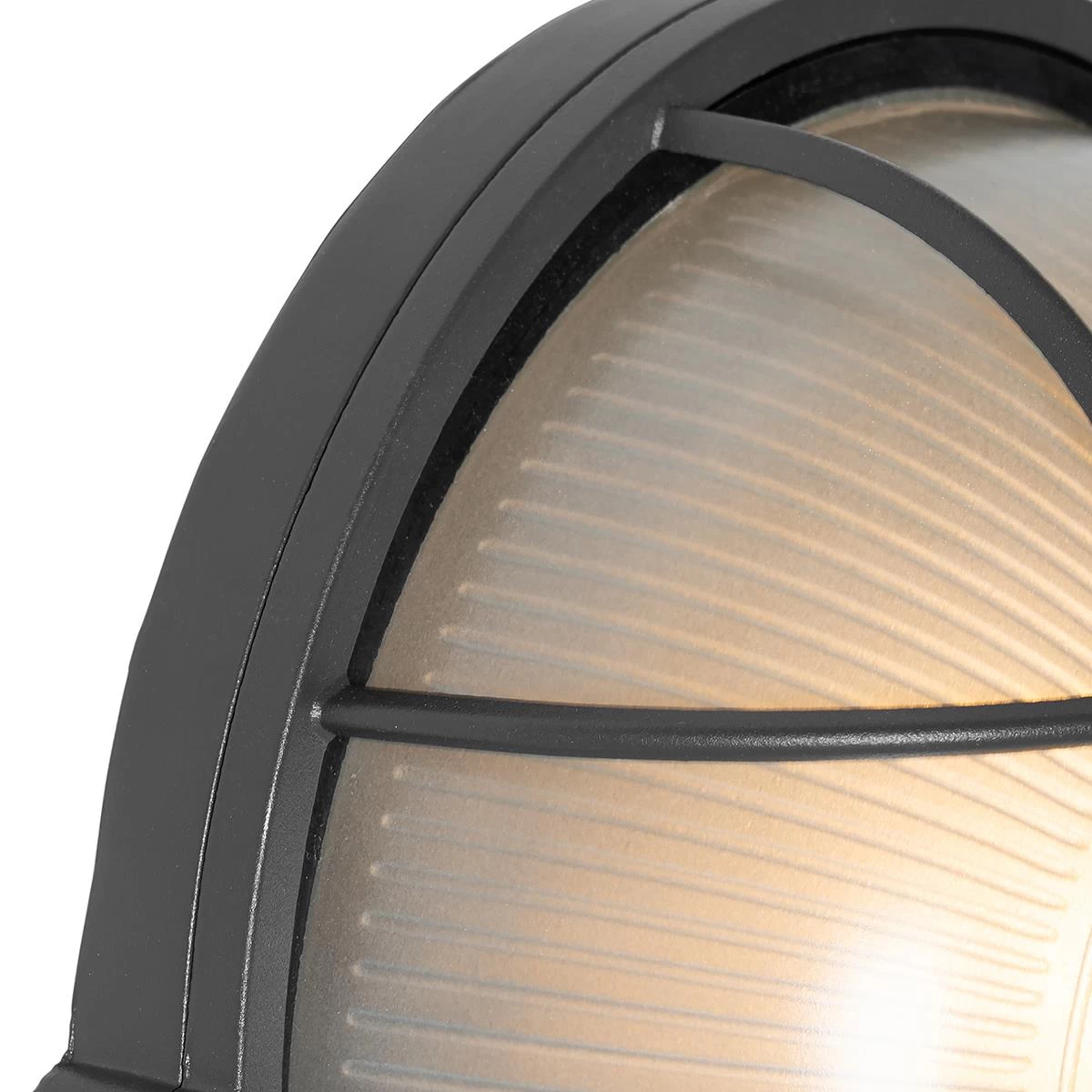 QAZQA Industriƫle Buitenwandlamp Donkergrijs IP44 - Hanneke - Afbeelding 7