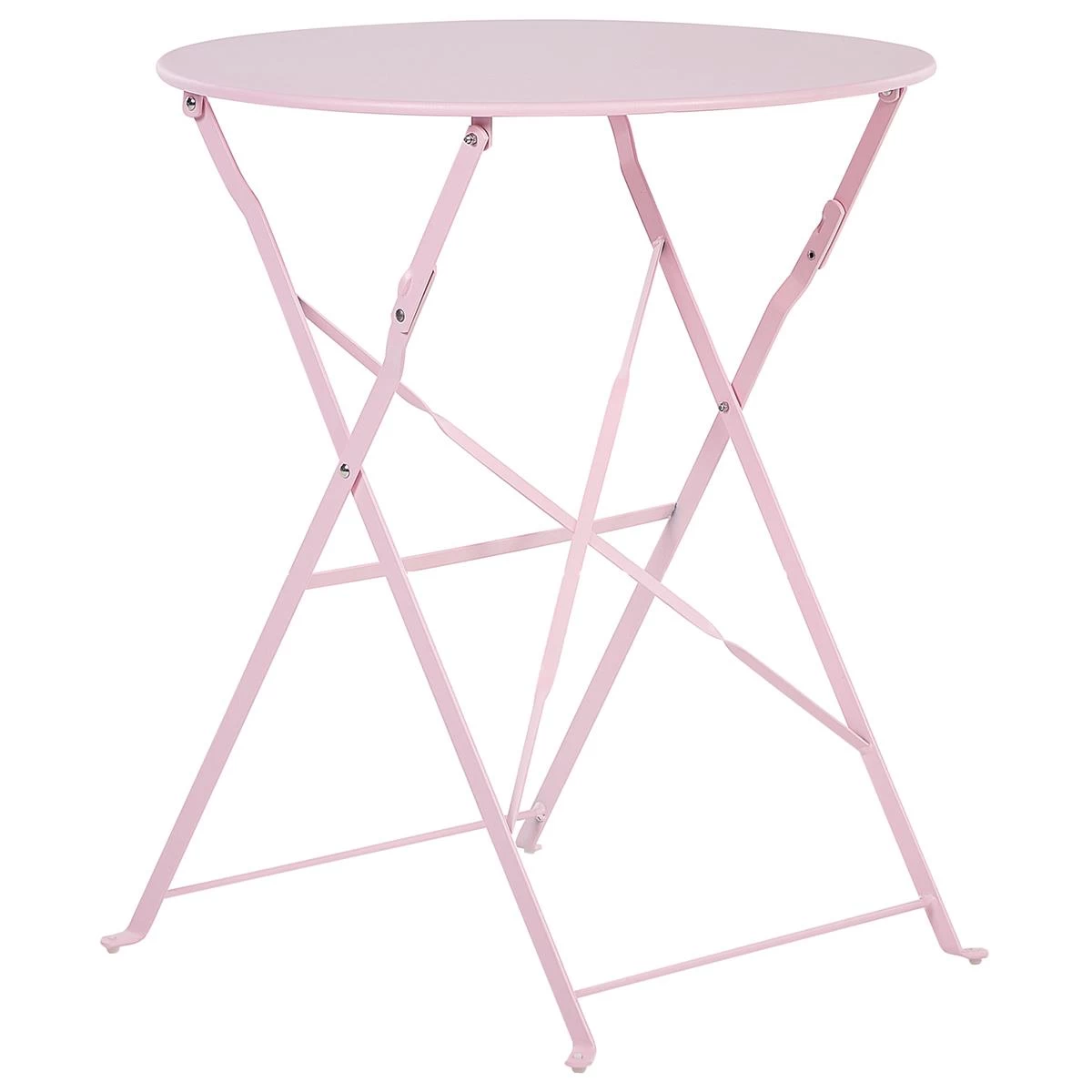 Beliani - FIORI - Bistroset Voor 2 - Roze - Staal - Afbeelding 9