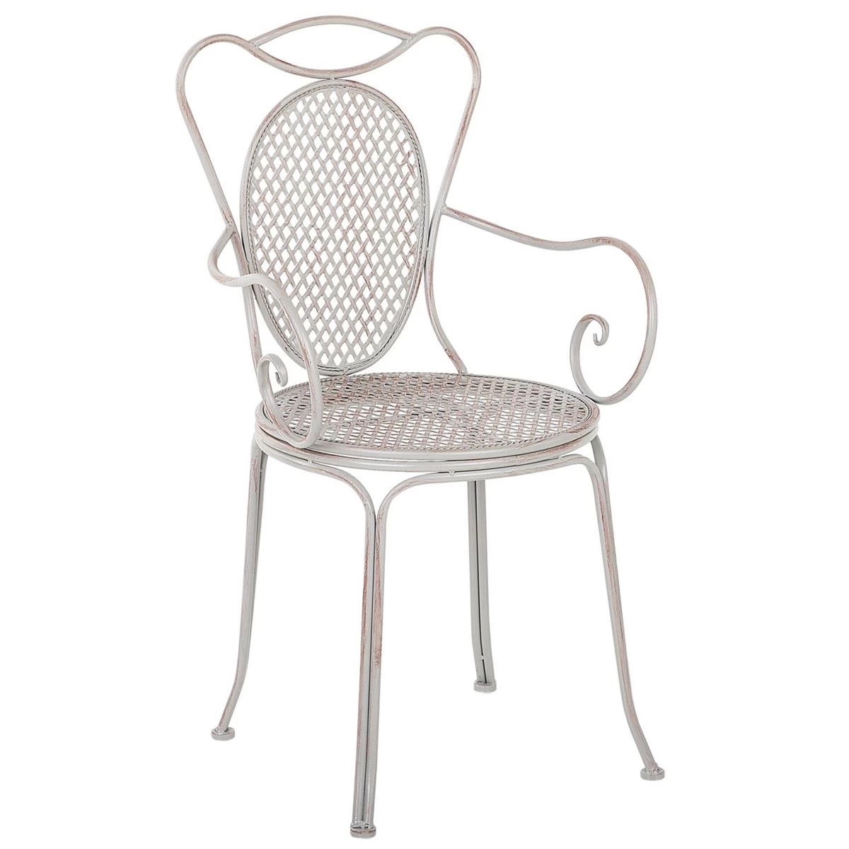 Beliani - CILENTO - Bistroset Voor 2 - Grijs - IJzer - Afbeelding 3