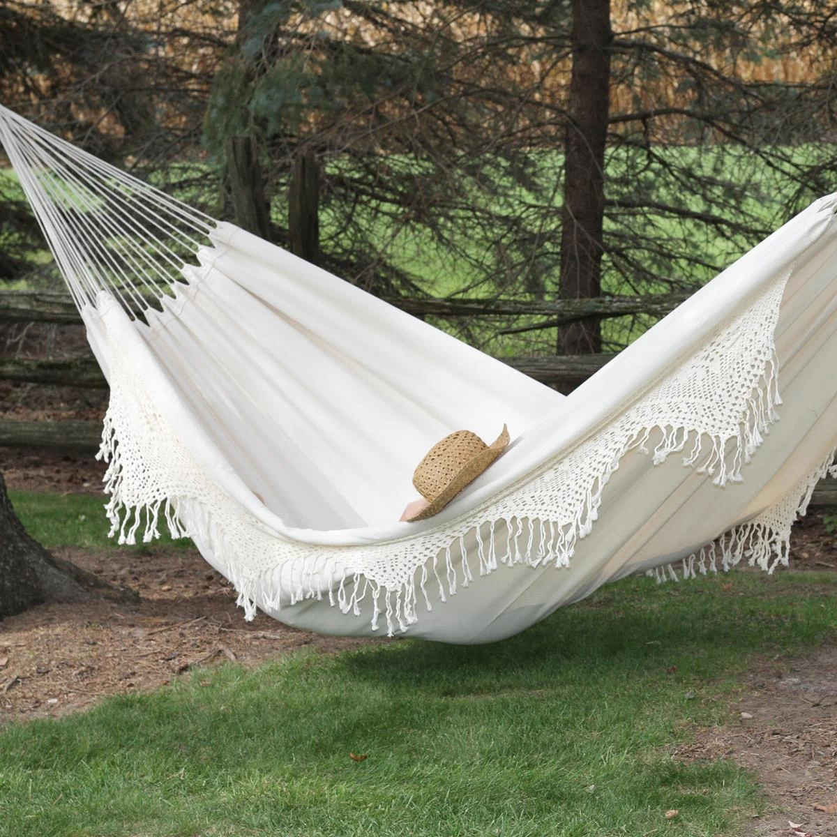 Vivere Brazilian Style Double Deluxe Hangmat - Afbeelding 2