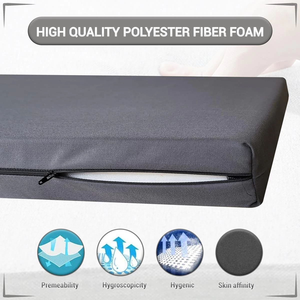 Wood4you - Loungeset 6 Douglashout 200x250 Cm - Incl Strakke Kussens - Afbeelding 7