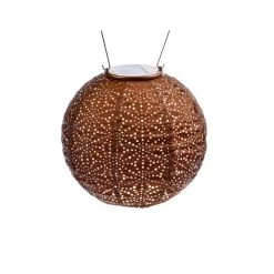 Lumiz Solar Buitenverlichting Sashiko Rond - 20 Cm - Koper