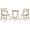 Beliani-SAVELLETRI-Bistroset Voor 2-Lichte Houtkleur-Bamboehout