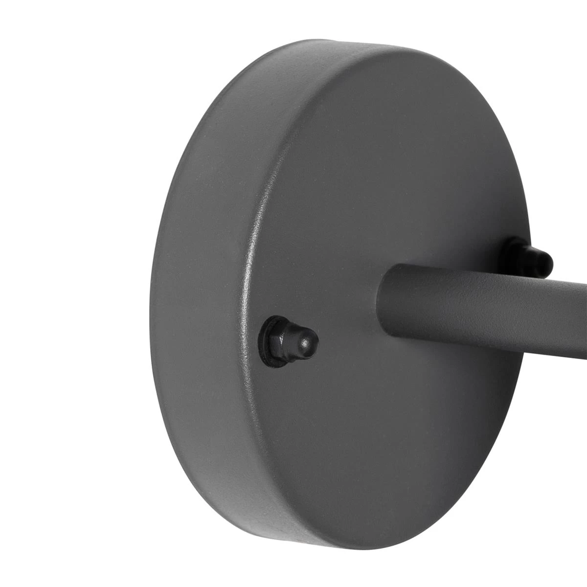 QAZQA Industriële Buitenwandlamp Donkergrijs Rond IP44 - Natas - Afbeelding 7