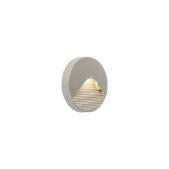 QAZQA Moderne Buitenwandlamp Rond Incl. LED - Pod
