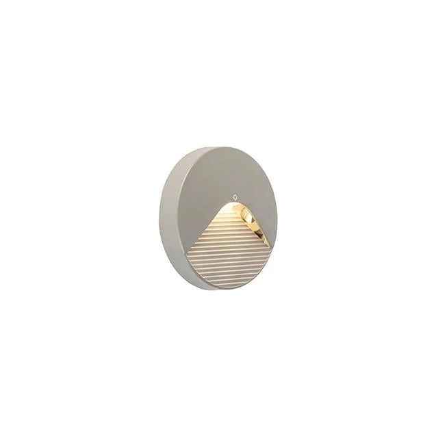 QAZQA Moderne Buitenwandlamp Rond Incl. LED - Pod - Afbeelding 2