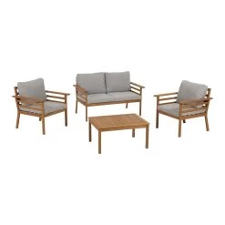 Kave Home Vilma Loungeset - D 74 X B 127 X H 84 Cm