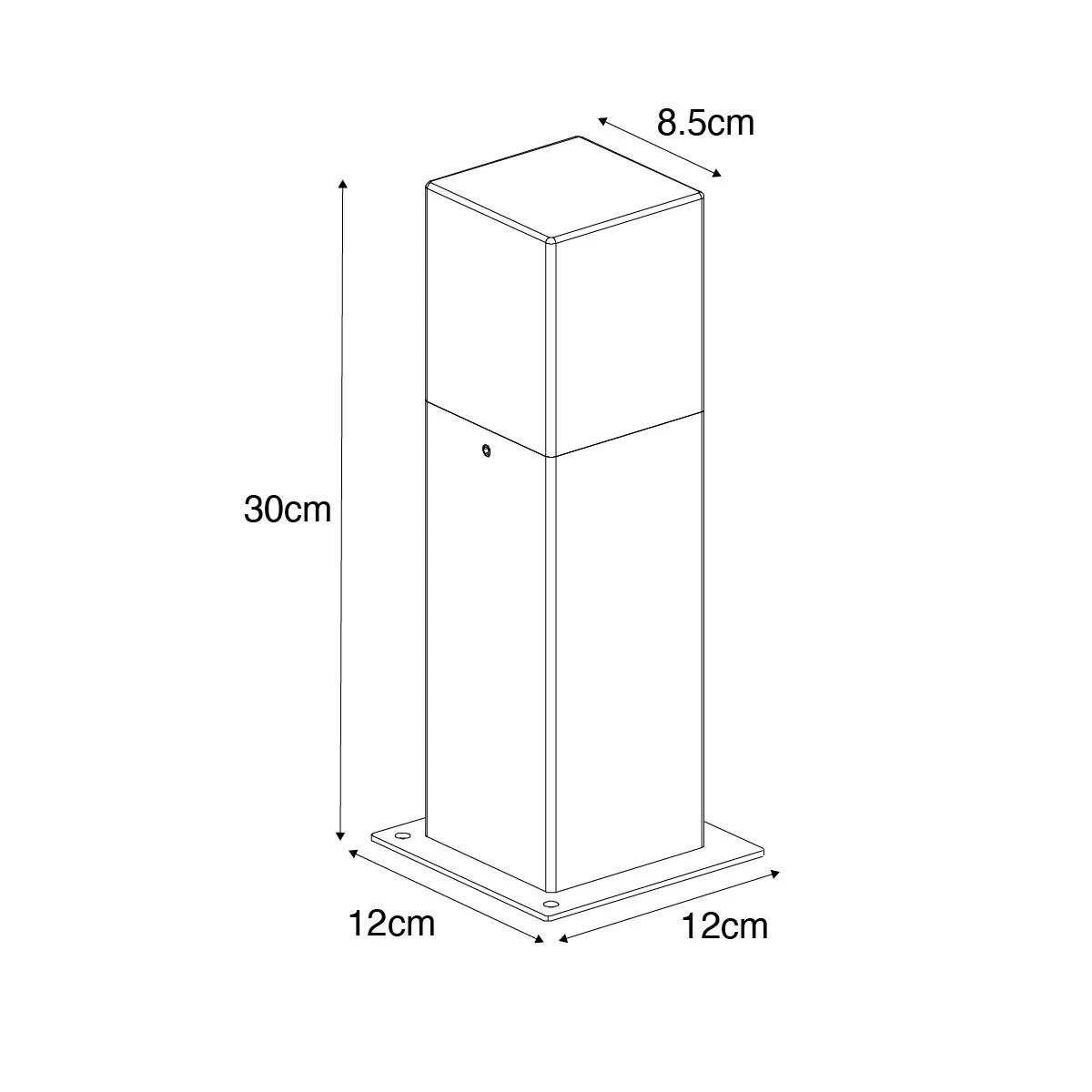 QAZQA Industriƫle Staande Buitenlamp Roestbruin 30 Cm IP44 - Denmark - Afbeelding 5