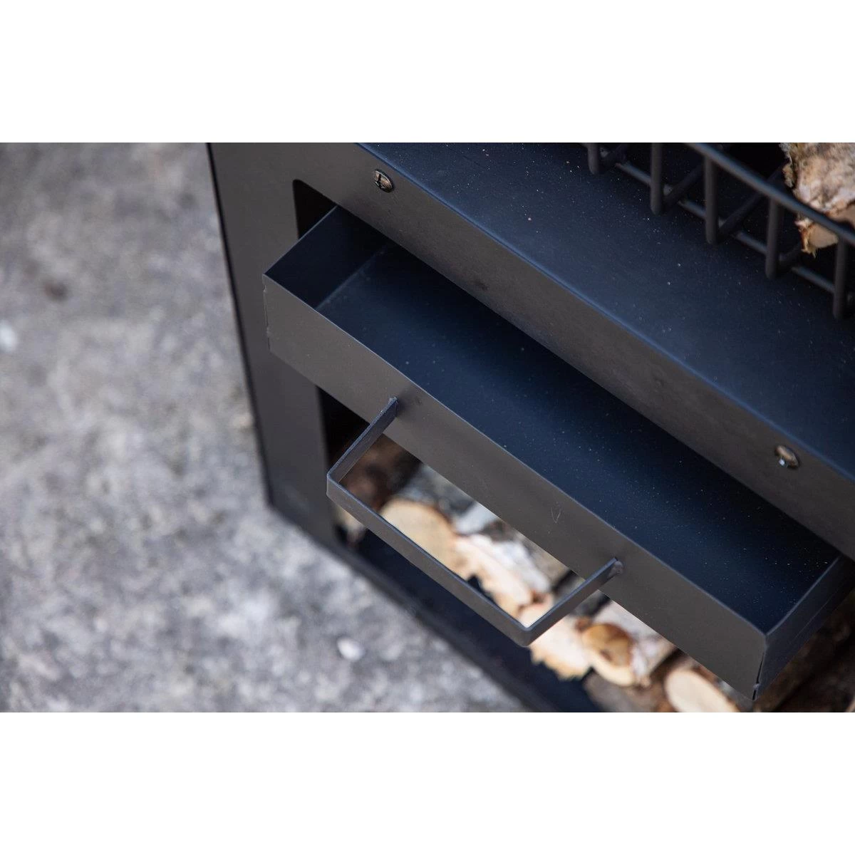 24Designs Uppsala Vuurhaard Zwart - Afbeelding 4