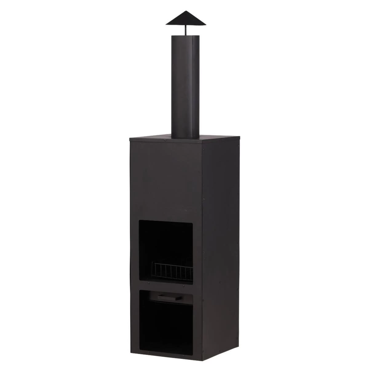 24Designs Uppsala Vuurhaard Zwart - Afbeelding 6