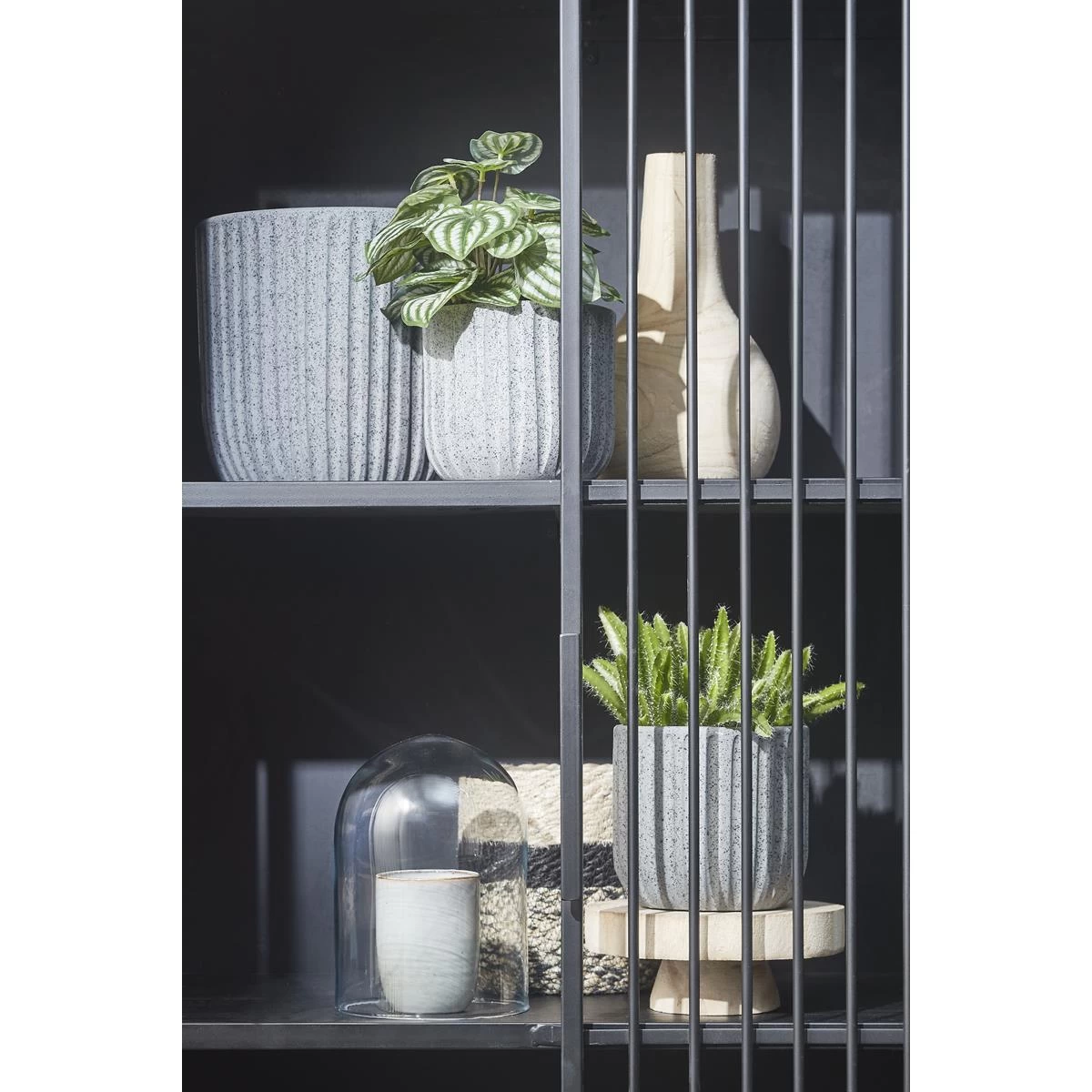 Mica Decorations Pia Decoratie Tafeltje - H10,5 X Ø30 Cm - Lichtbruin - Afbeelding 6