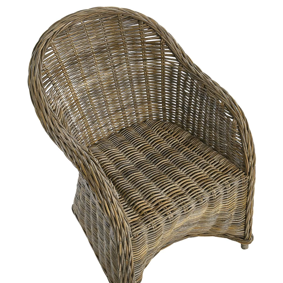 Beliani - SUSUA|OLBIA - Tuinset Voor 6 - Natuurlijk - Vezelcement - Afbeelding 7