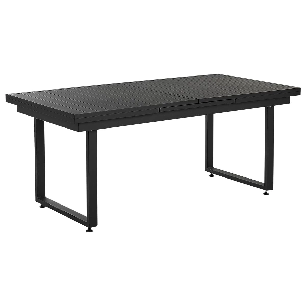 Beliani - VALCANETTO| BUSSETO - Tuinset Voor 6 - Zwart - Aluminium - Afbeelding 5