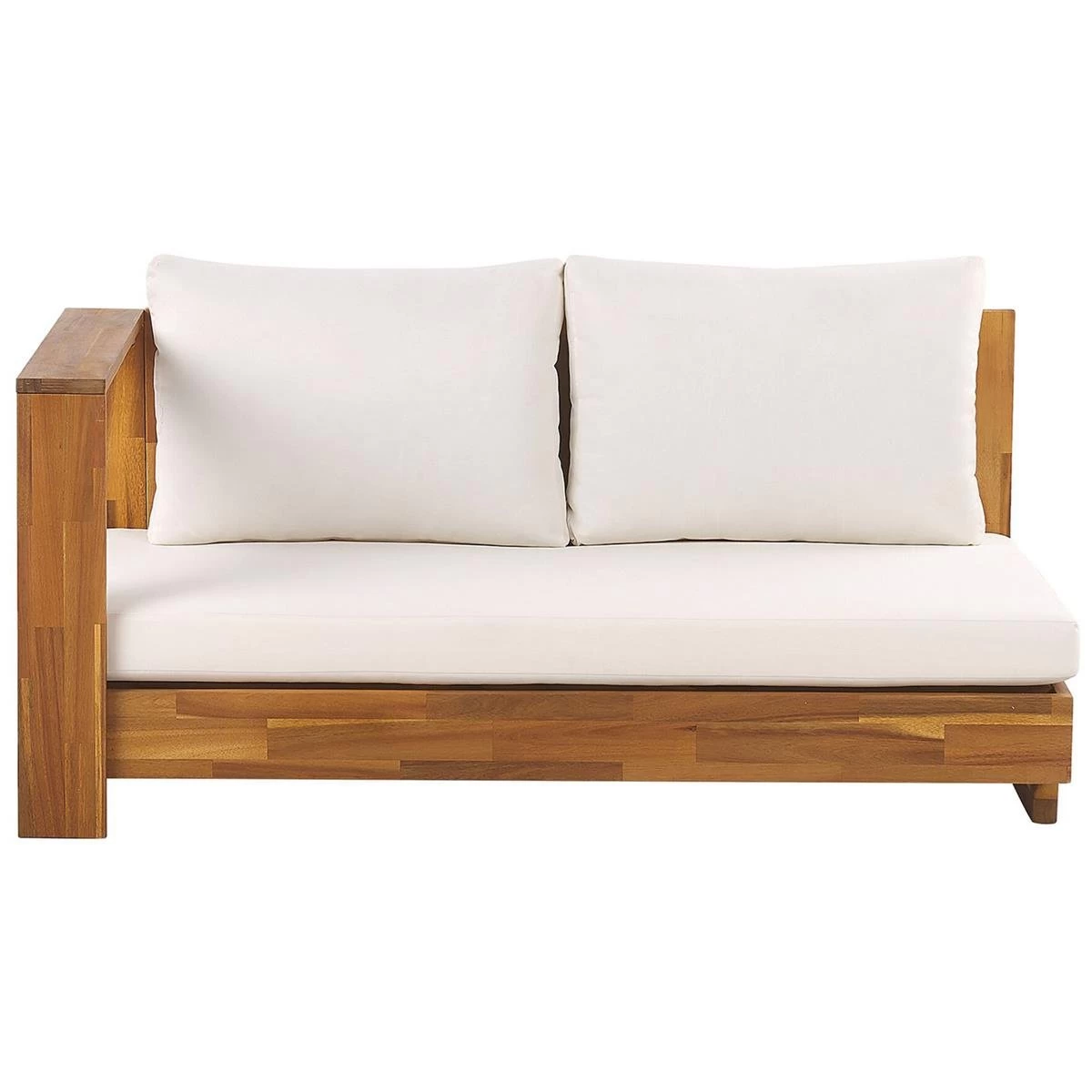 Beliani - MARETTIMO - Loungeset Voor 5 - Lichte Houtkleur - Acaciahout - Afbeelding 6