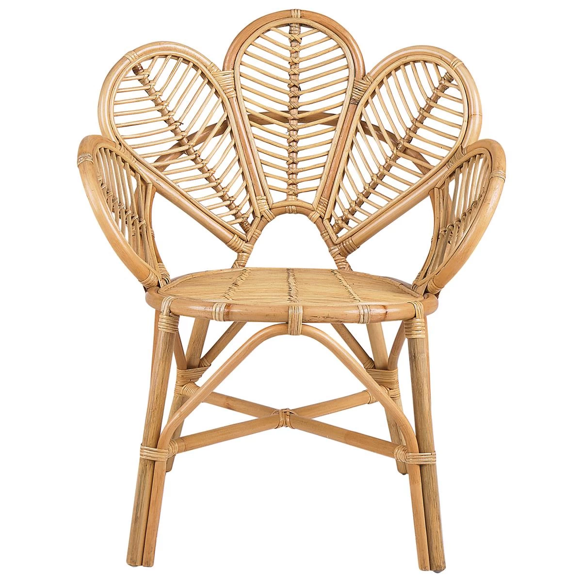 Beliani - FLORENTINE II | LIMNI - Bistroset - Natuurlijk - Rotan - Afbeelding 5