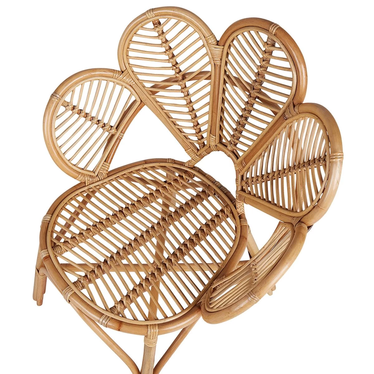 Beliani - FLORENTINE II | LIMNI - Bistroset - Natuurlijk - Rotan - Afbeelding 7