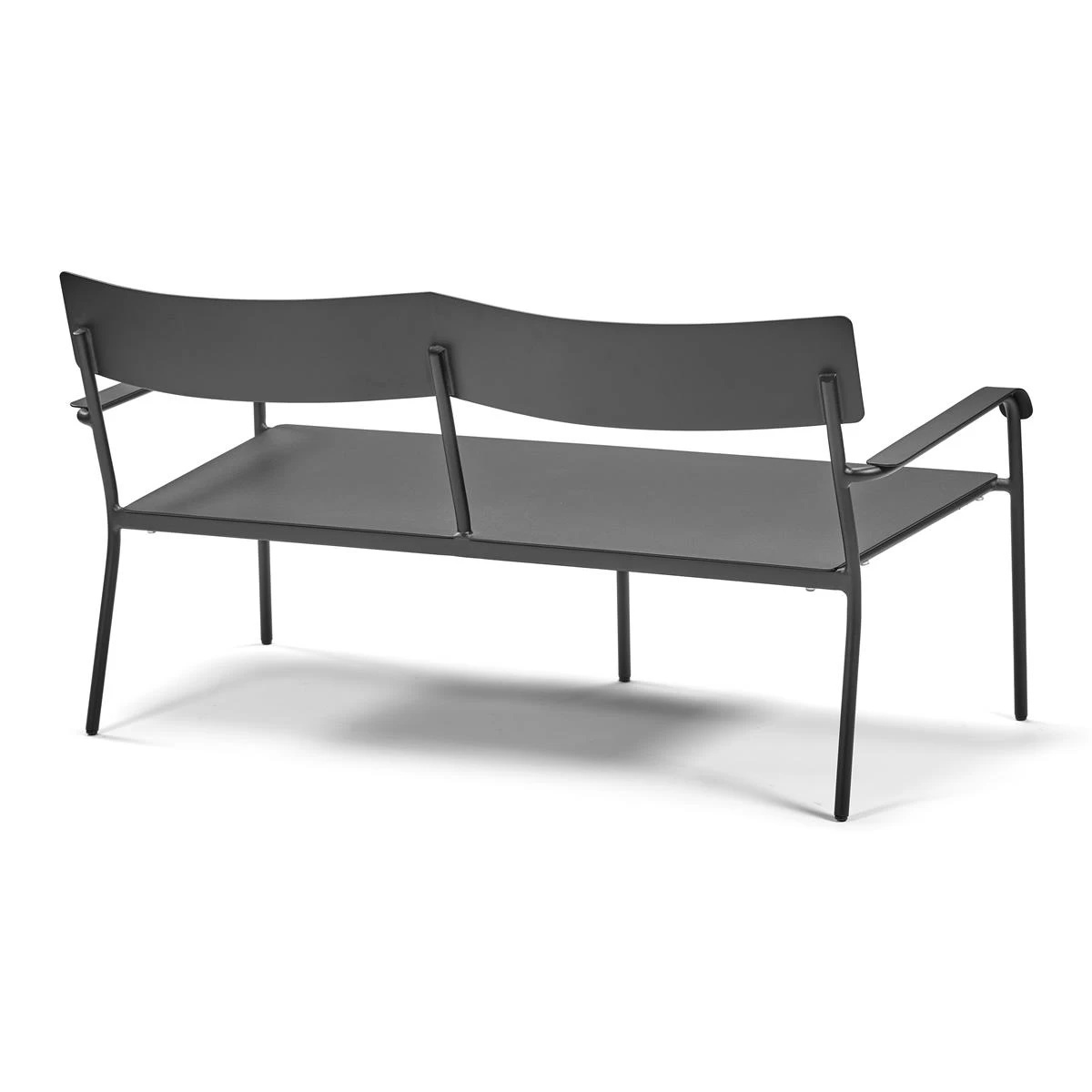 SERAX - Vincent Van Duysen - August Tuinbank B 136 Cm - Zwart - Afbeelding 3