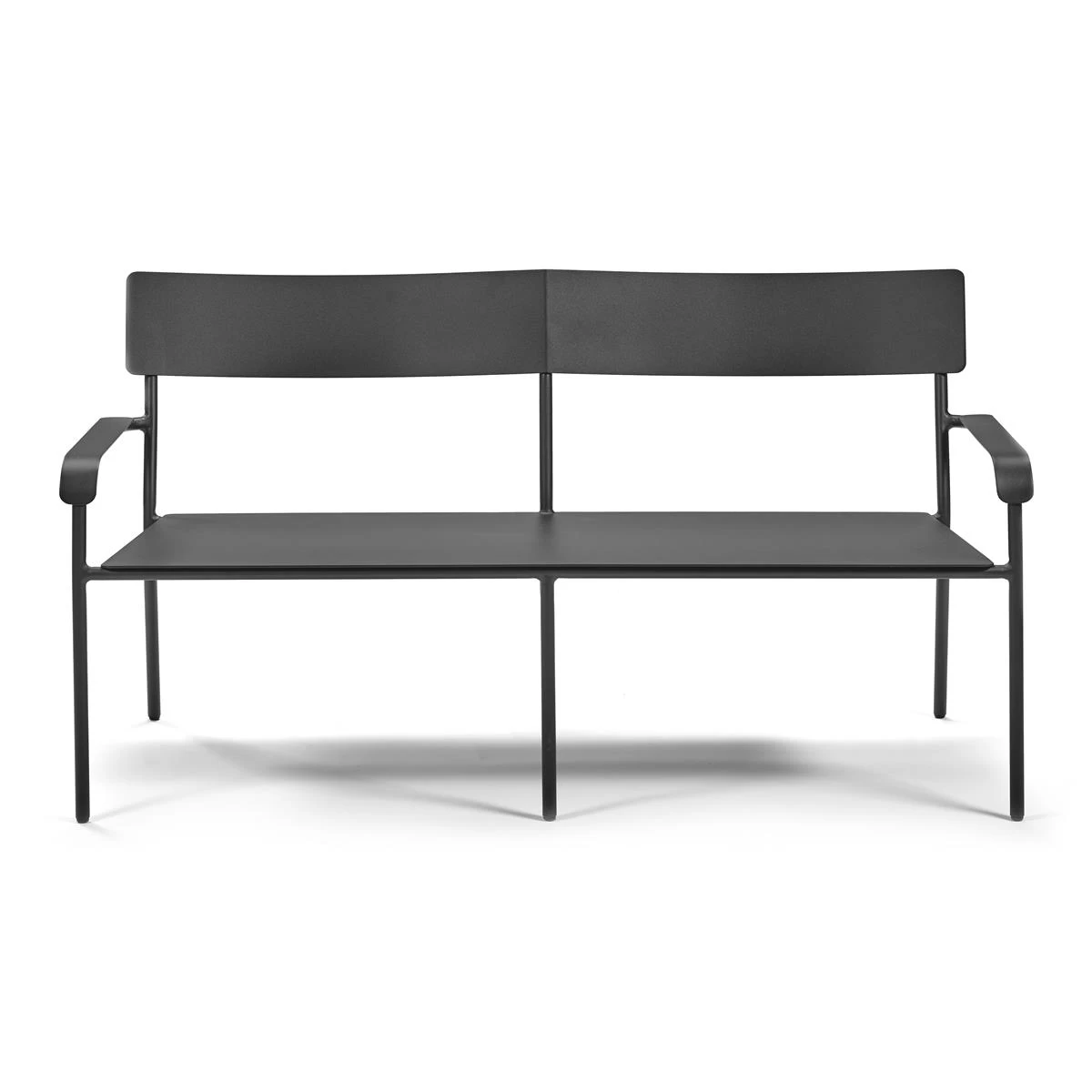 SERAX - Vincent Van Duysen - August Tuinbank B 136 Cm - Zwart - Afbeelding 2