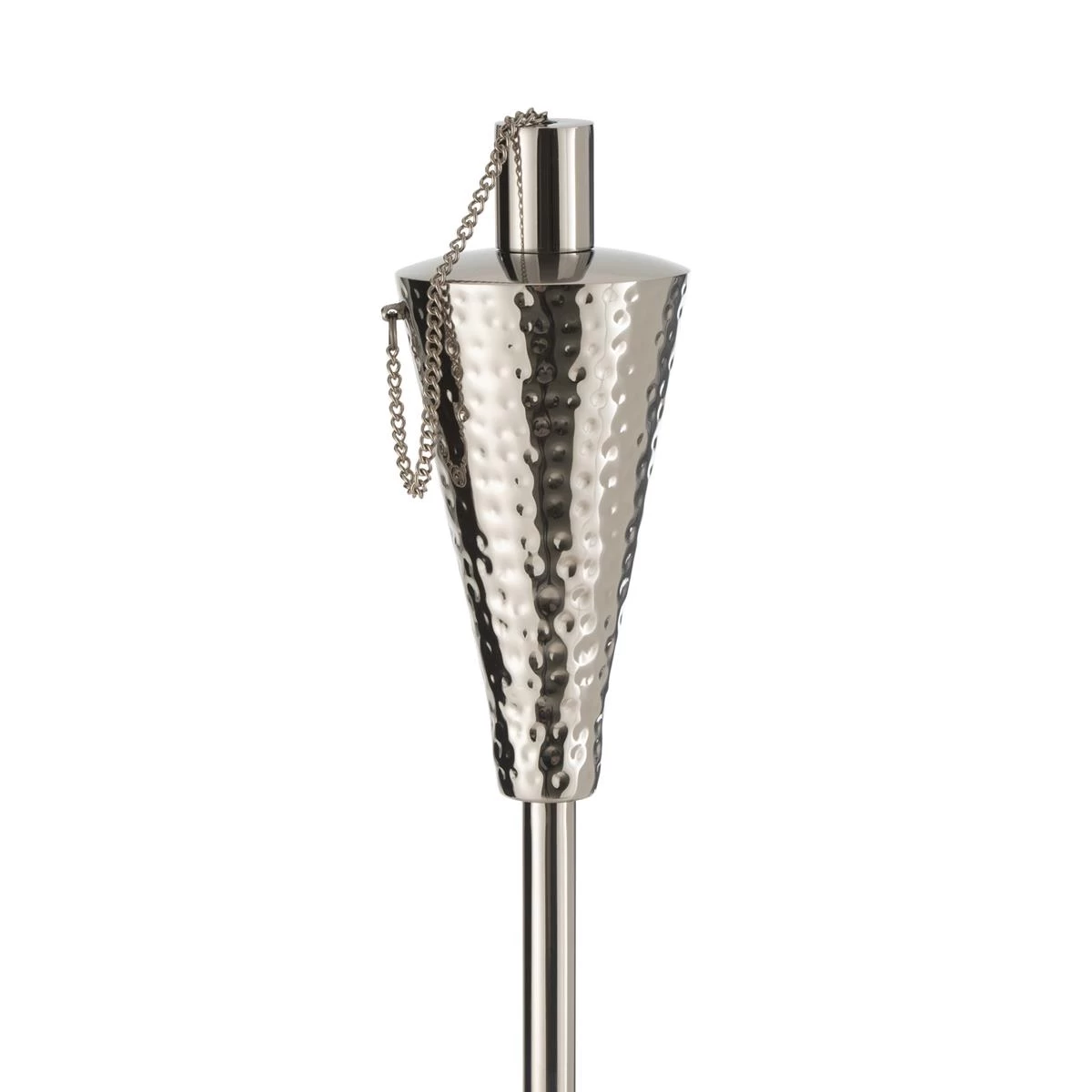 J-Line Tuinfakkel Conisch Stainless Steel Zilver - Afbeelding 3