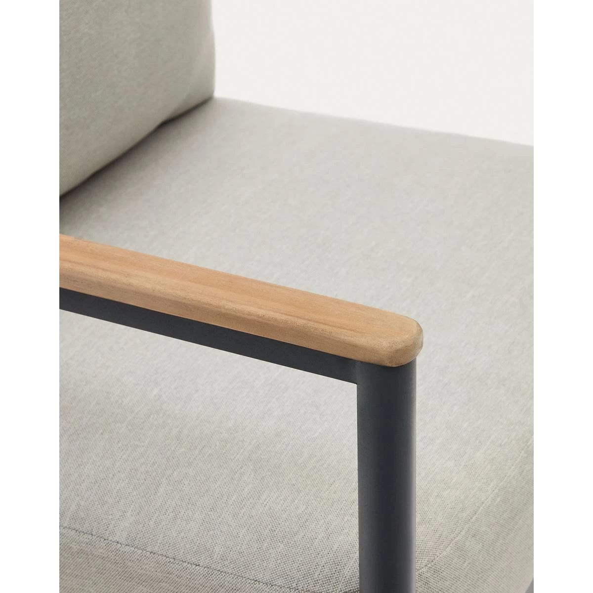 Kave Home - Set Aiguafreda Van 2 Zitsbank, 2 Fauteuils En Salontafel - Afbeelding 8