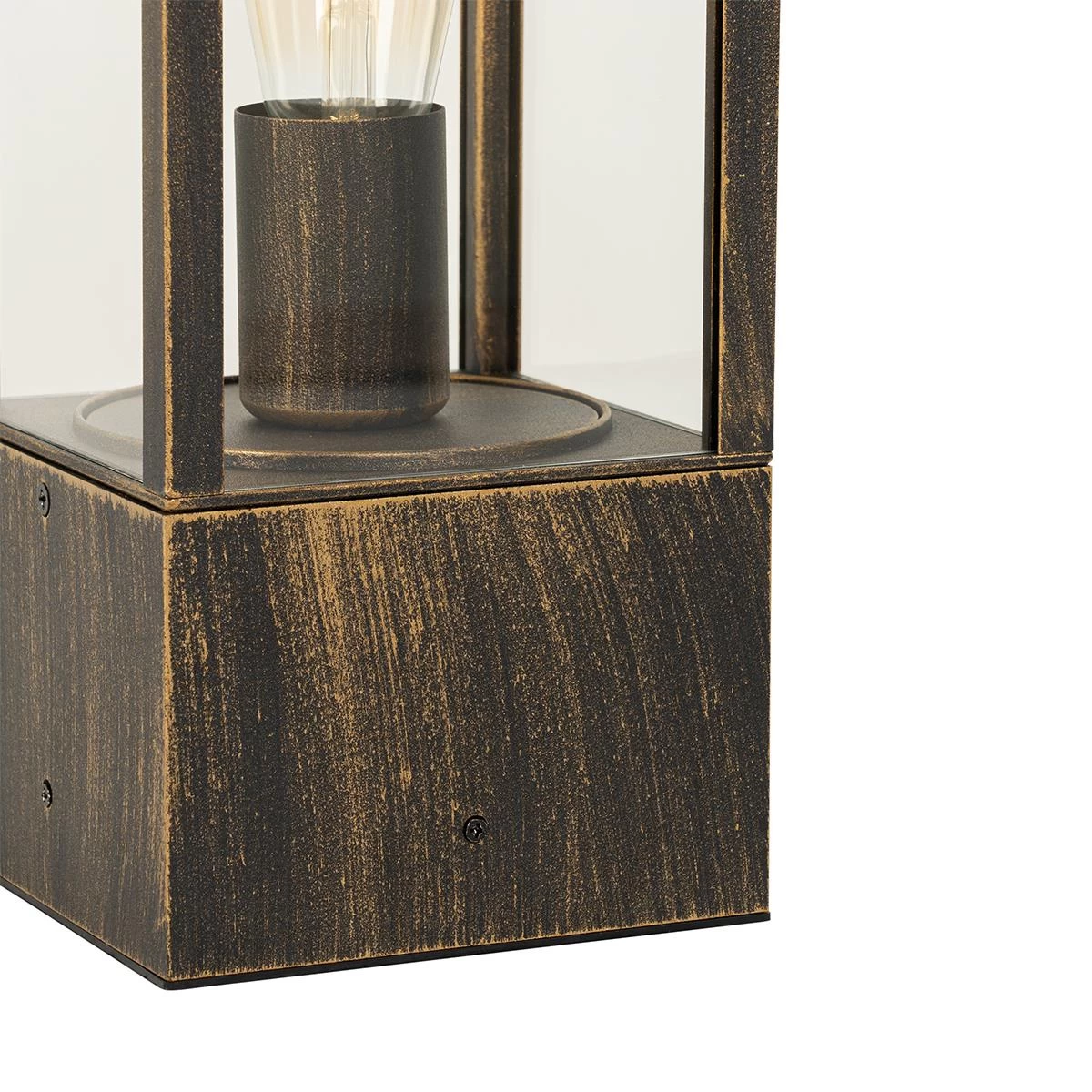 QAZQA Vintage Staande Buitenlamp Antiek Goud 40 Cm IP44 - Charlois - Afbeelding 4