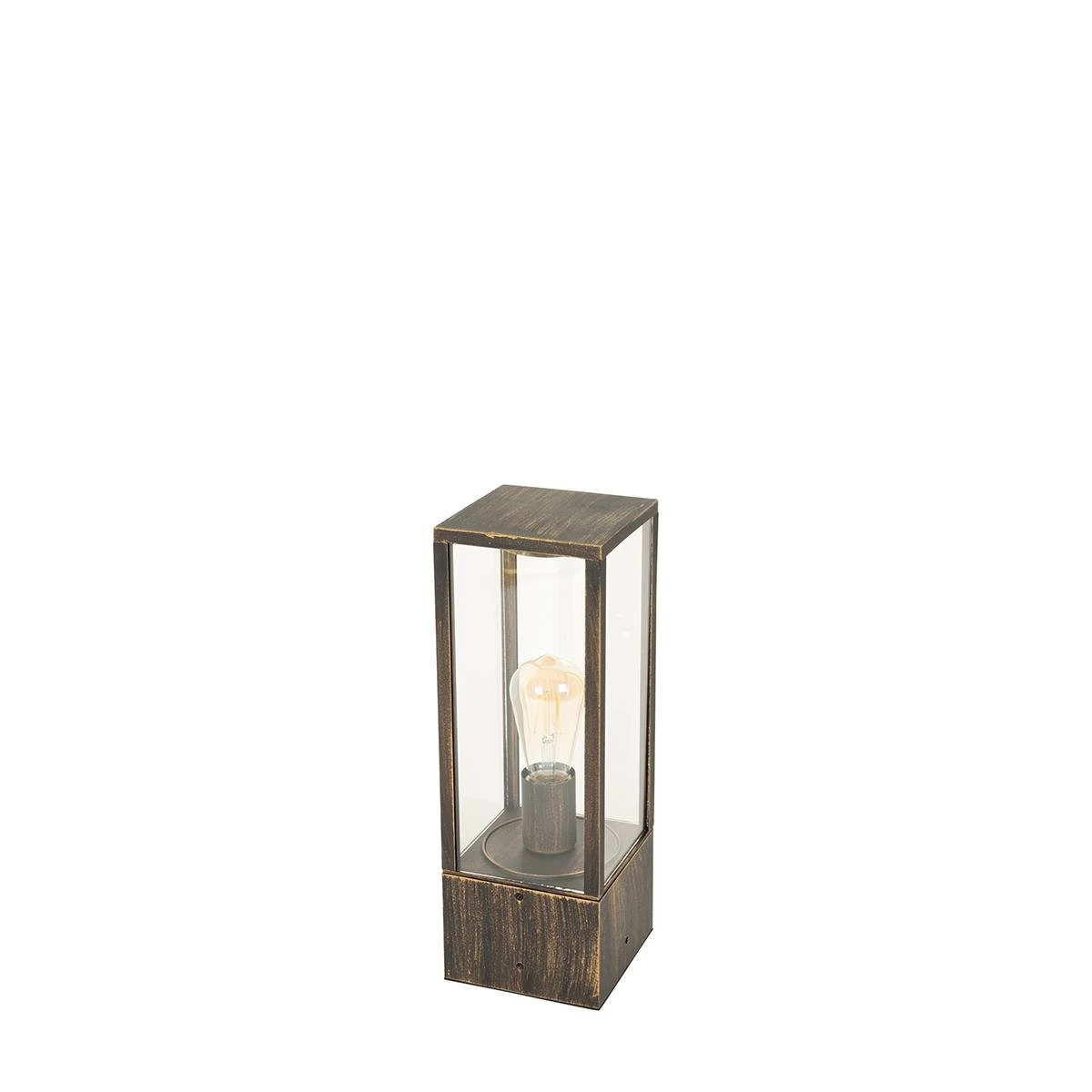 QAZQA Vintage Staande Buitenlamp Antiek Goud 40 Cm IP44 - Charlois - Afbeelding 10