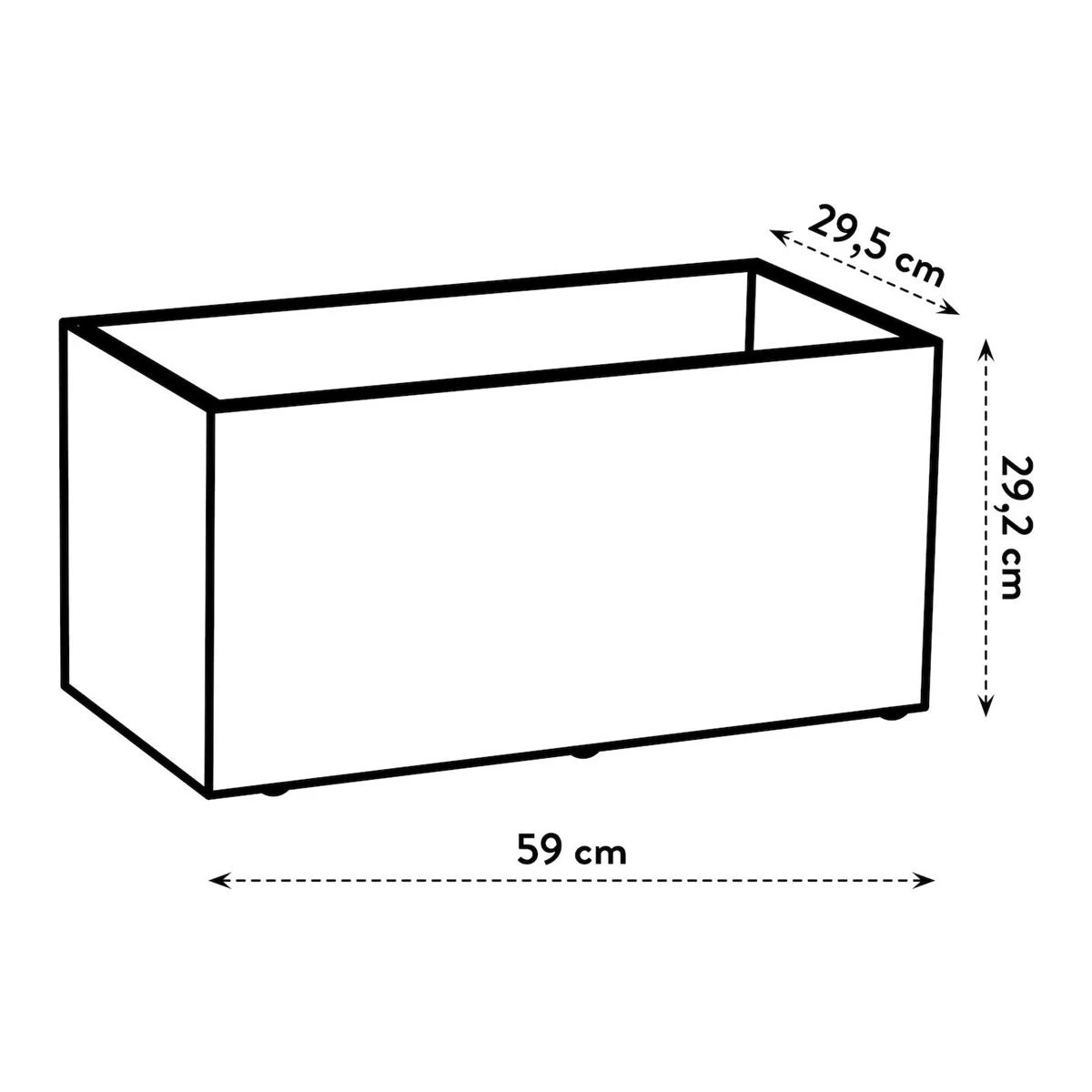 Elho Vivo Next Plantenbak B 60 Cm - Wit - Afbeelding 10