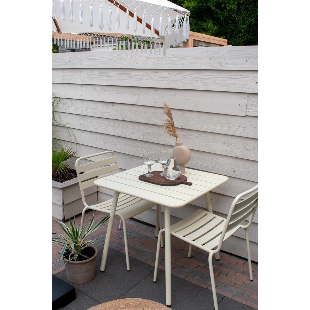 MaximaVida Max 80 Cm Ivoor Tuinset - Afbeelding 5