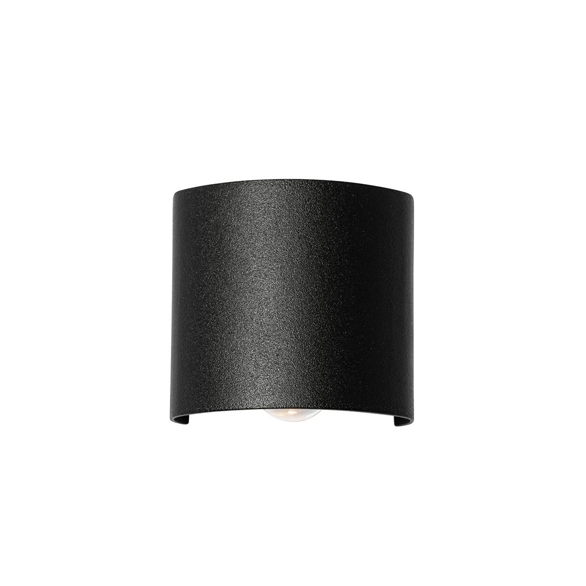 QAZQA Buiten Wandlamp Zwart Incl. LED 2-lichts IP54 - Silly - Afbeelding 9