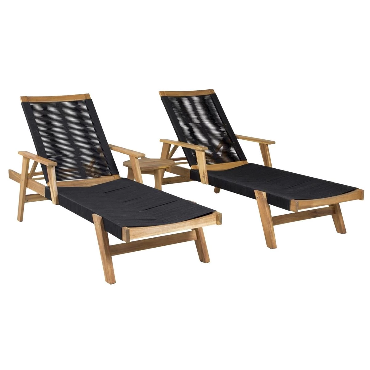 24Designs Antella Ligbed - Set Van 2 - Inclusief Bijzettafel - Afbeelding 4