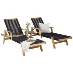 24Designs Antella Ligbed - Set Van 2 - Inclusief Bijzettafel