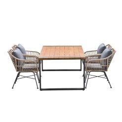 Garden Impressions Lucas - Alto Tuinset 5-delig Bruin