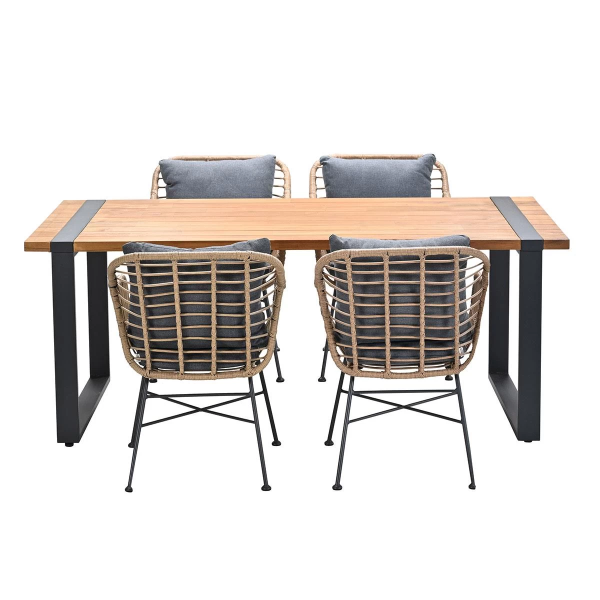 Garden Impressions Lucas - Alto Tuinset 5-delig Bruin - Afbeelding 3